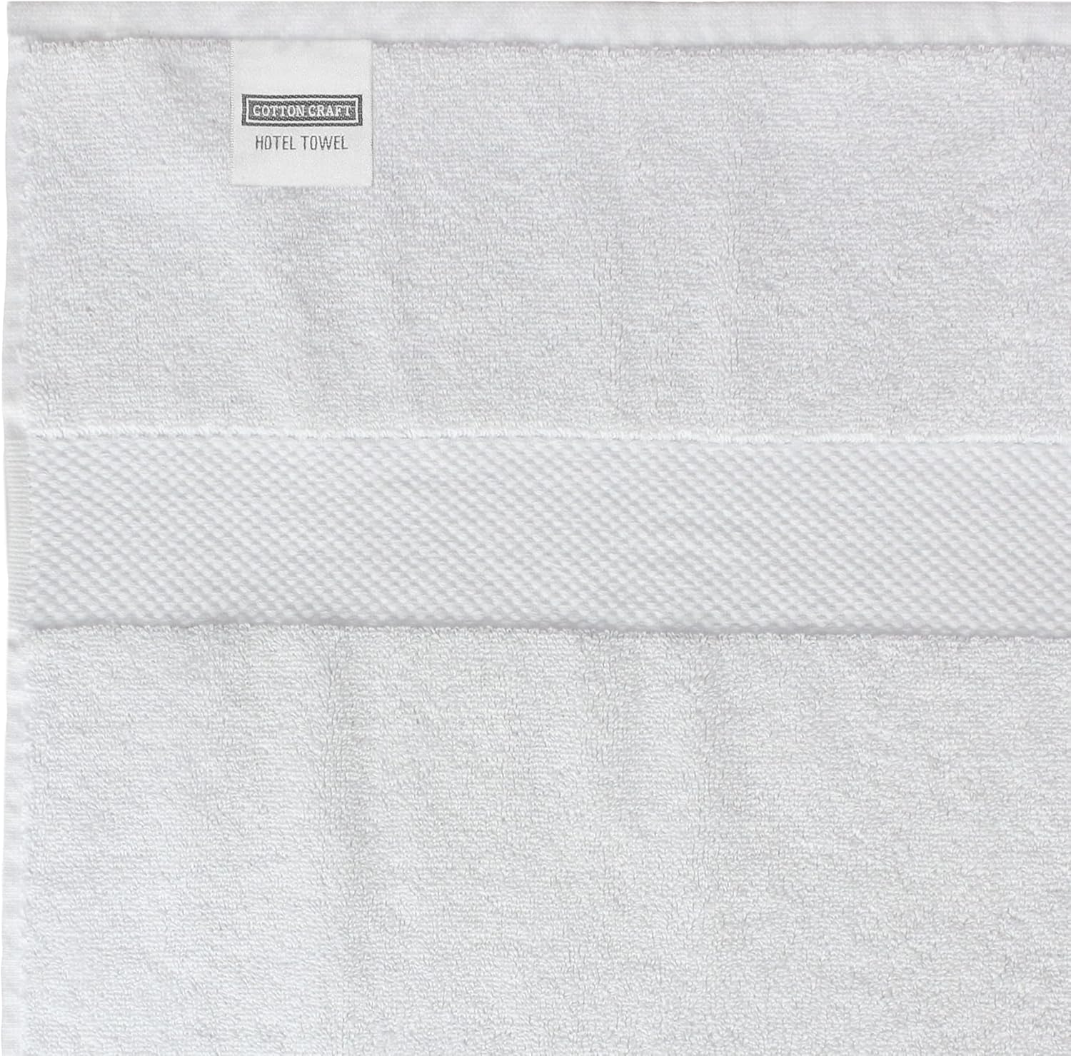 COTTON CRAFT Hotel Spa Luxury Bath Sheet Set - 2 x 40x80