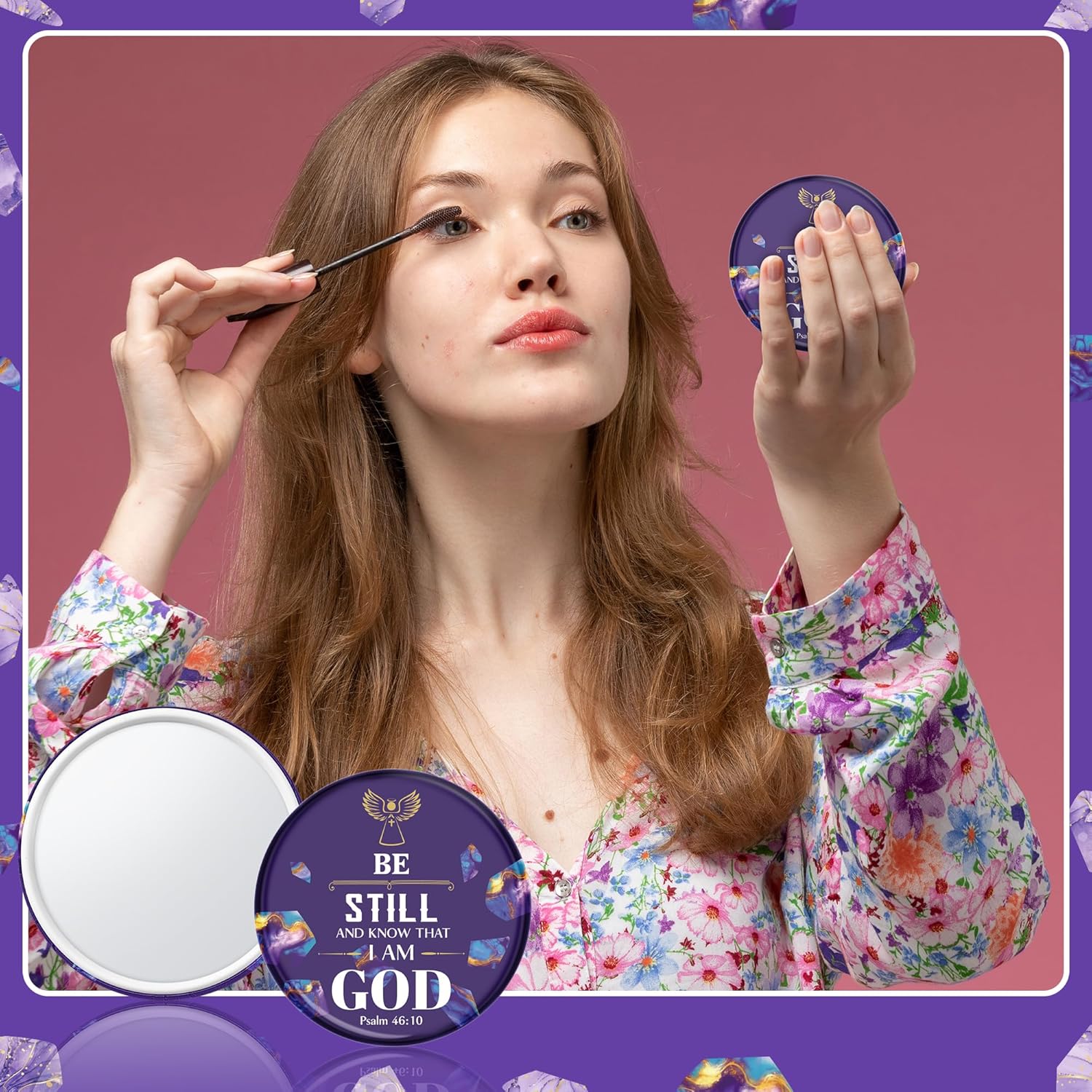 Elevate Your Day with 36 Compact Mirrors that MarBELock Faith