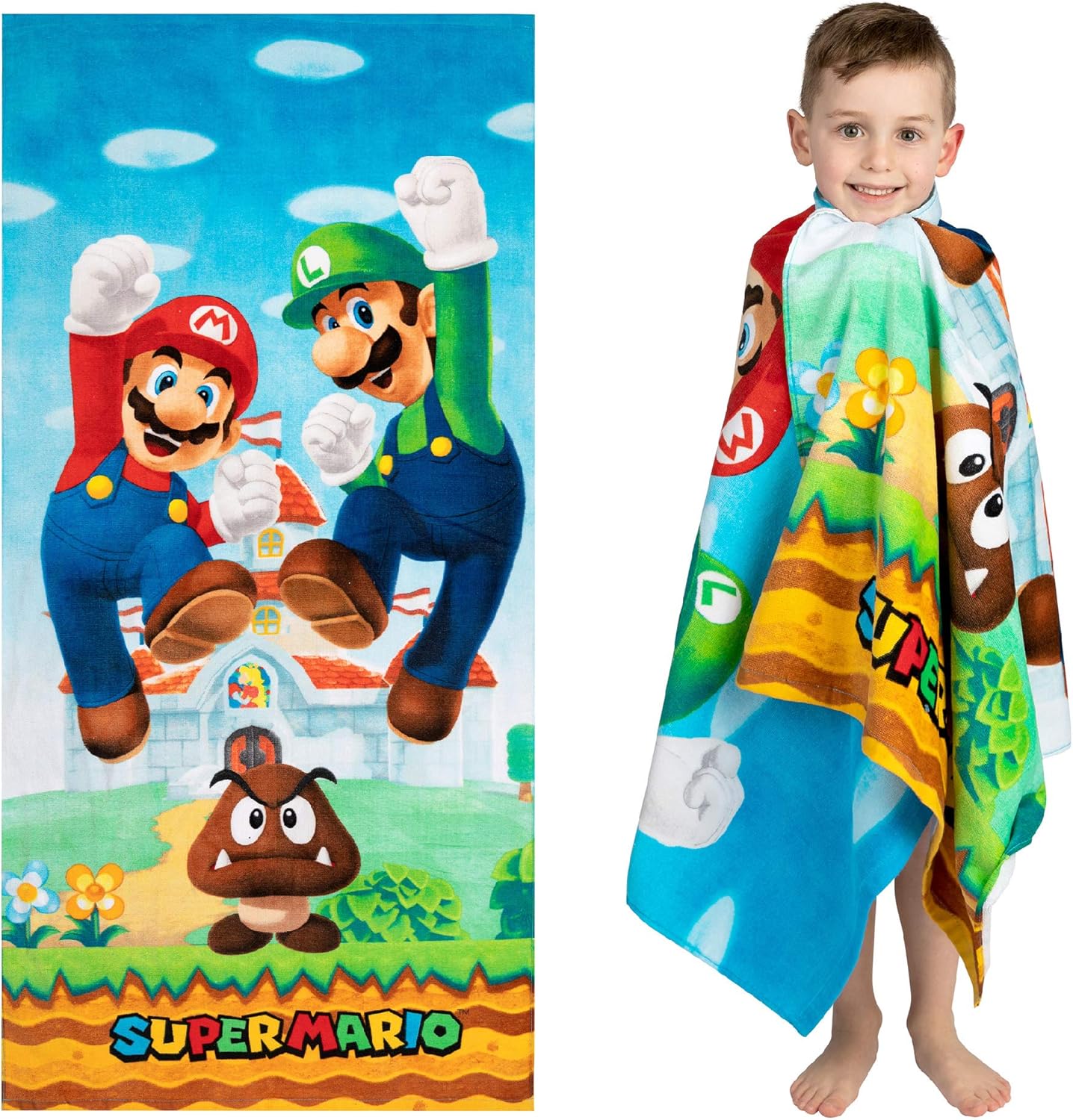 Franco Super Mario Beach Towel