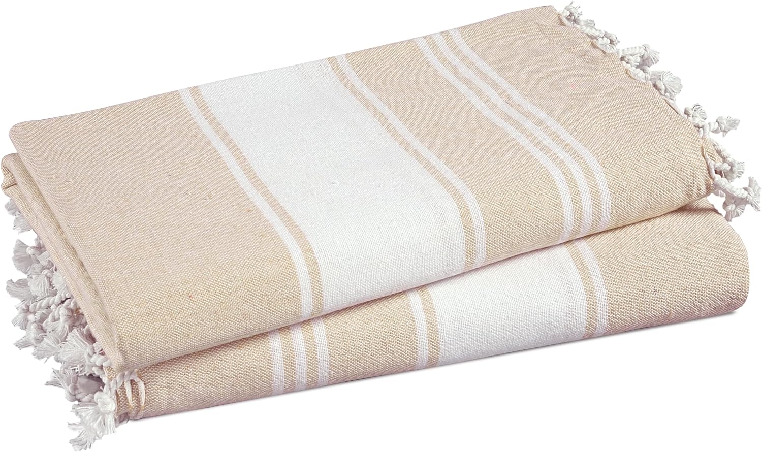 Sleek Lightweight Quick-Dry Sand-Free Beach Towels 2-Pack for Adults