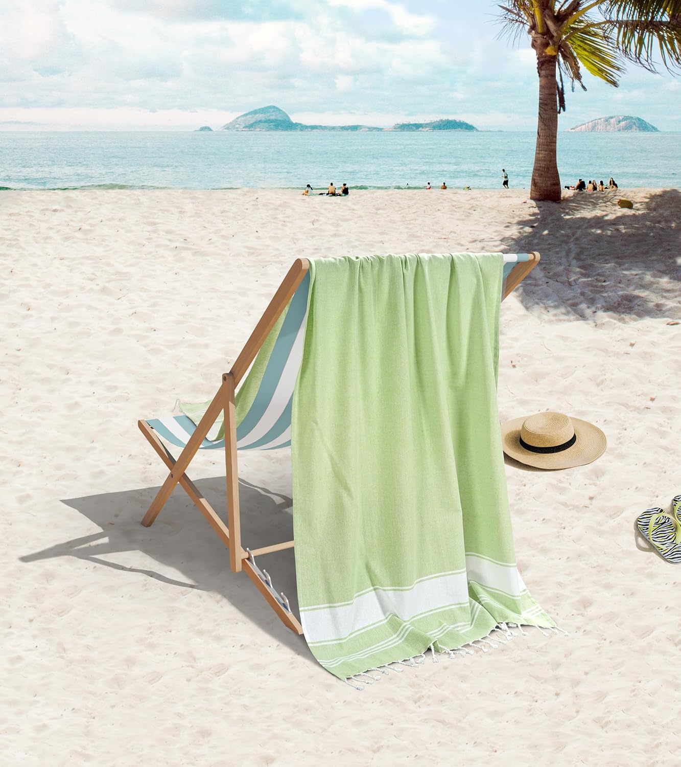 LUXE 6-Piece Beach Towels Set