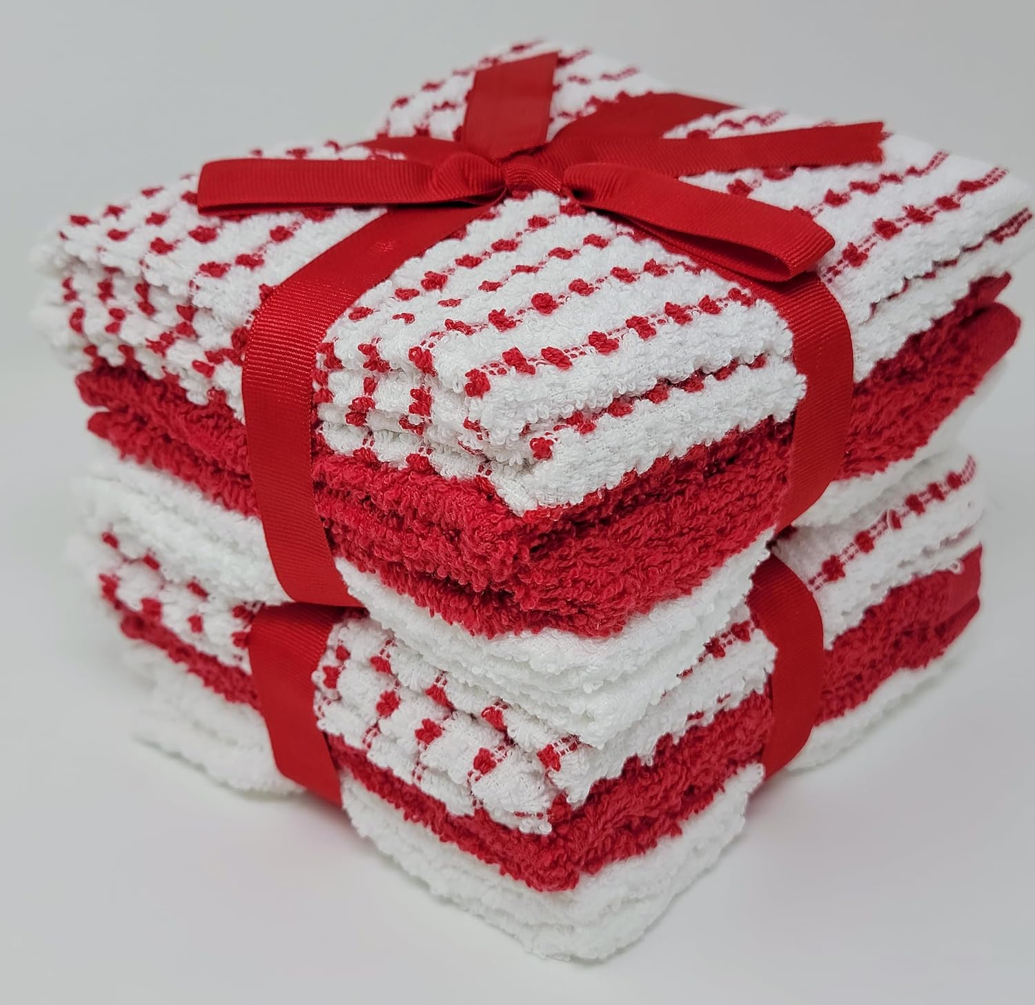 Luxury 12-inch Washcloth Set 12 Pack Violet Linen