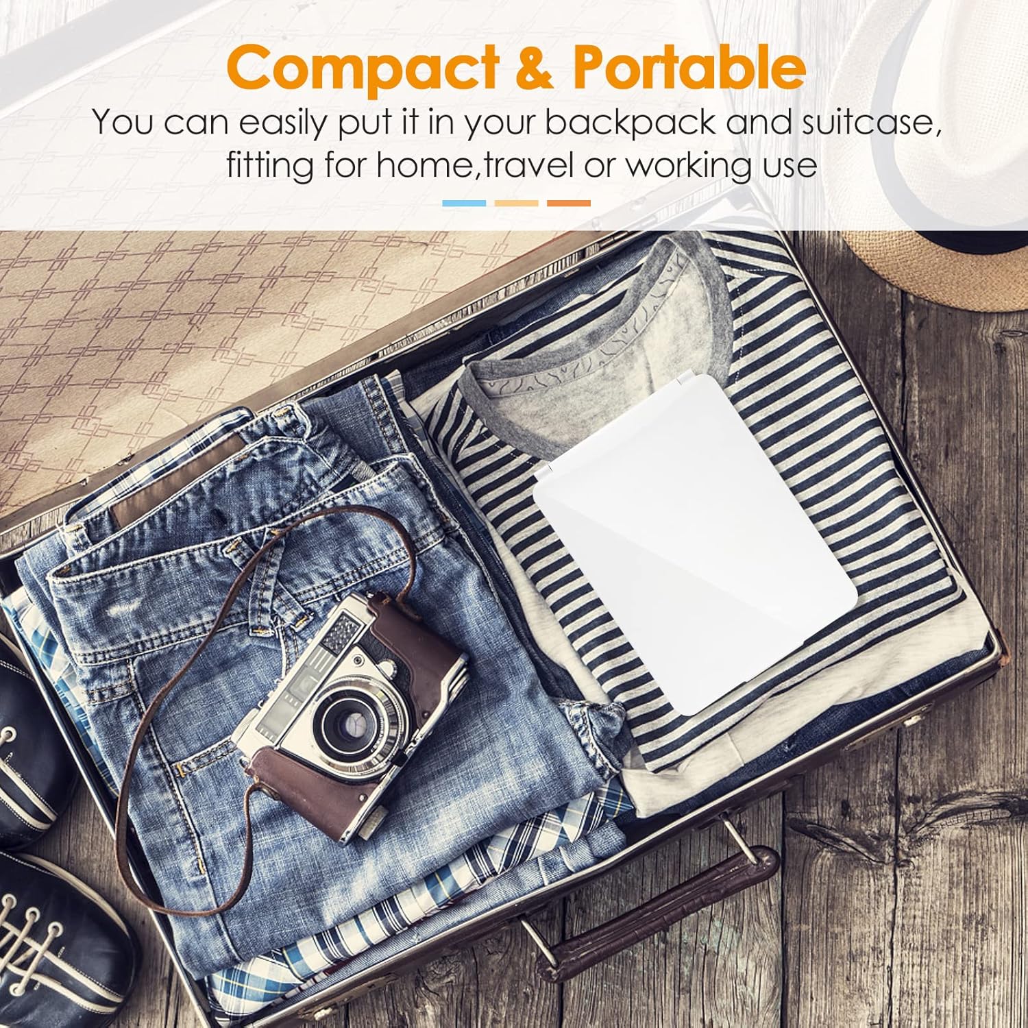 Travel-Friendly Makeup Mirror
