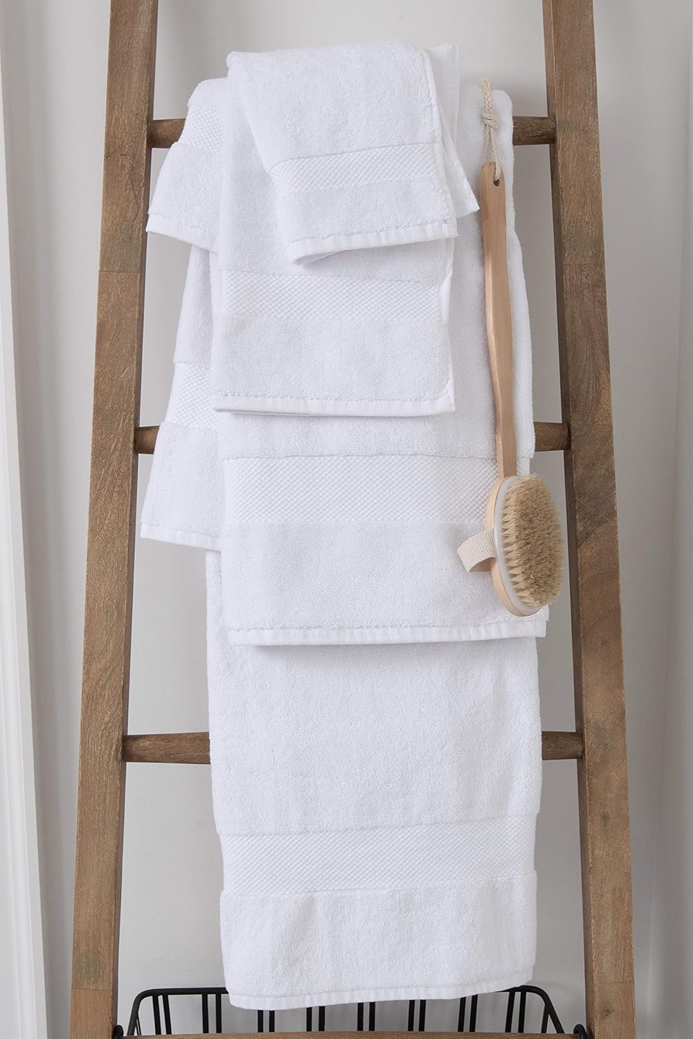 COTTON CRAFT Hotel Spa Luxury Bath Sheet Set - 2 x 40x80