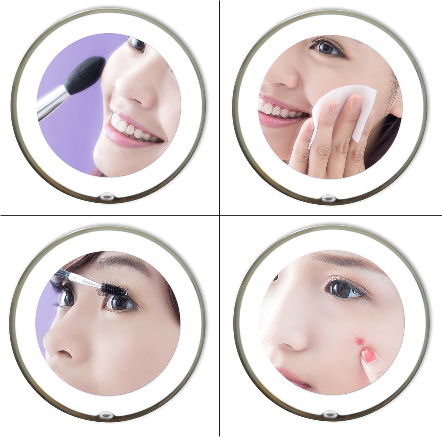 Perfect Makeup Mirror for Compact portability
