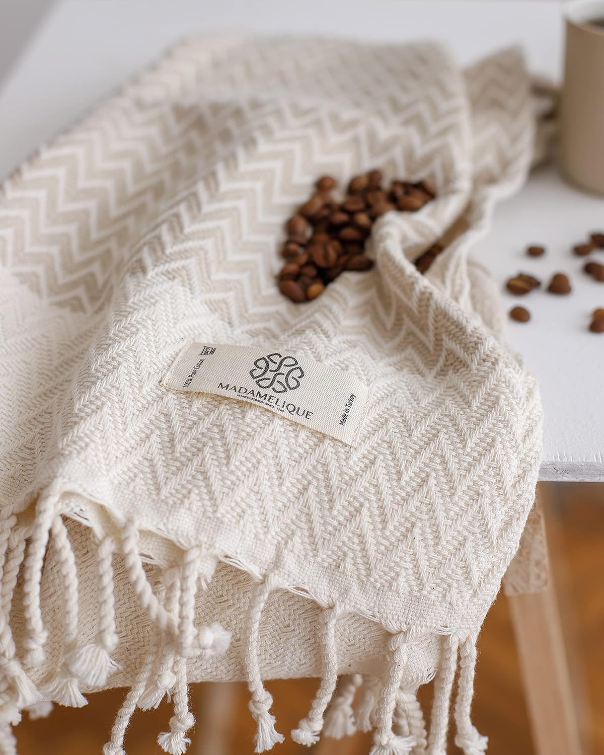 Vibrant Madamelique Hand Towels - Premium 100 Organic Cotton Set
