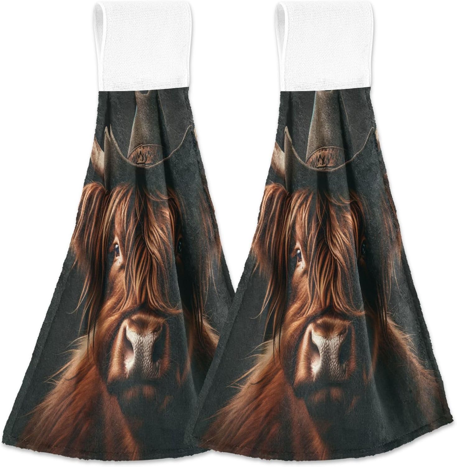 Highland 2-Piece Kitchen Towels for Bathroom Use