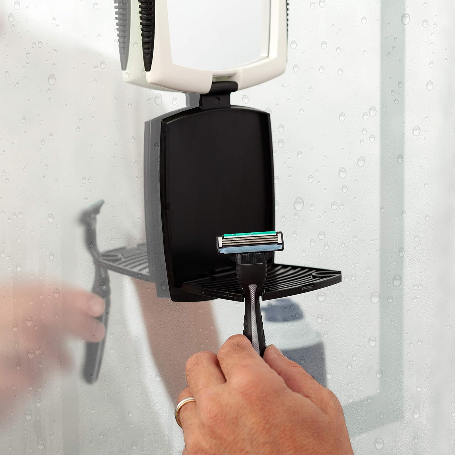 Zadro ZFogless Travel Shower Shaving Mens Grooming Mirror