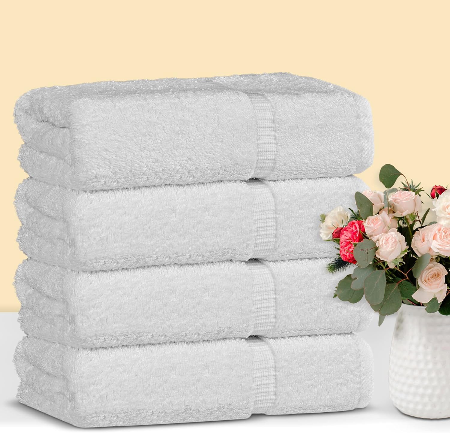 Chakir Turkish Linens Premium Cotton Bath Towels Experience Spa Quality