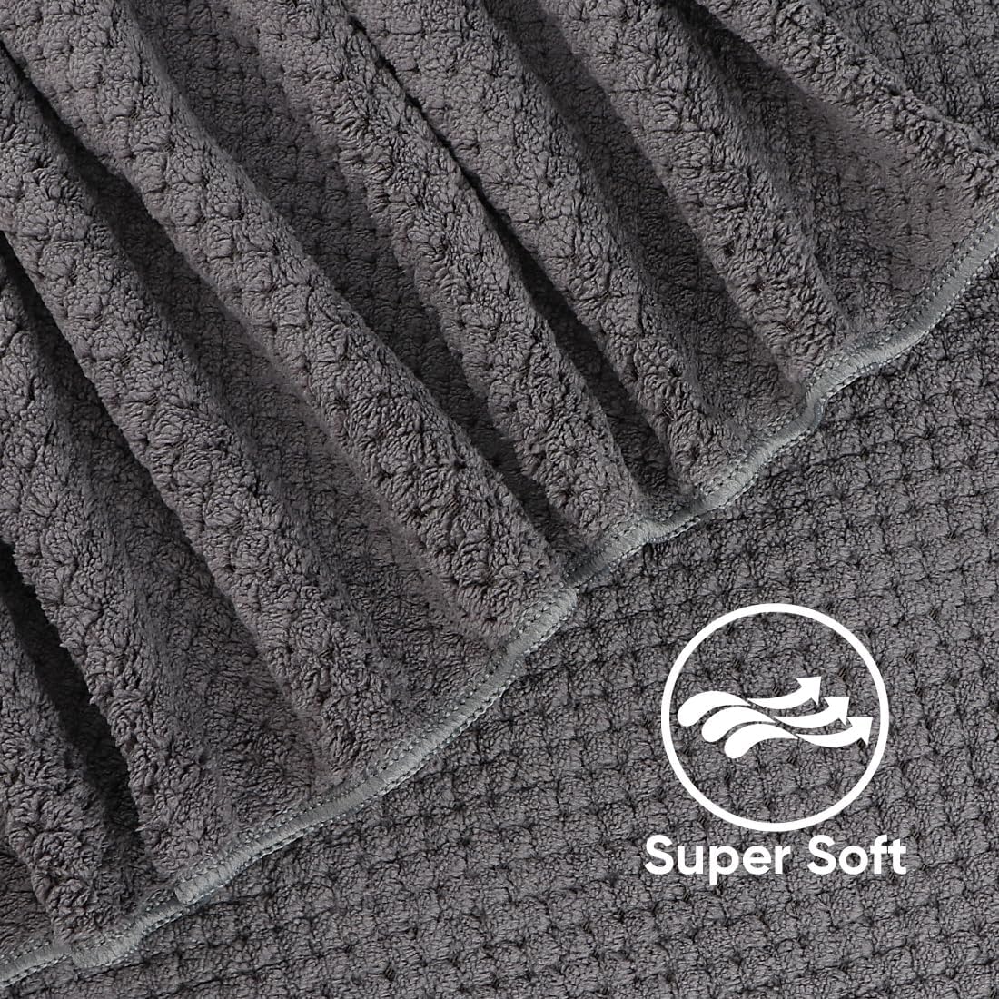 Luxury Quilted Bath Towels