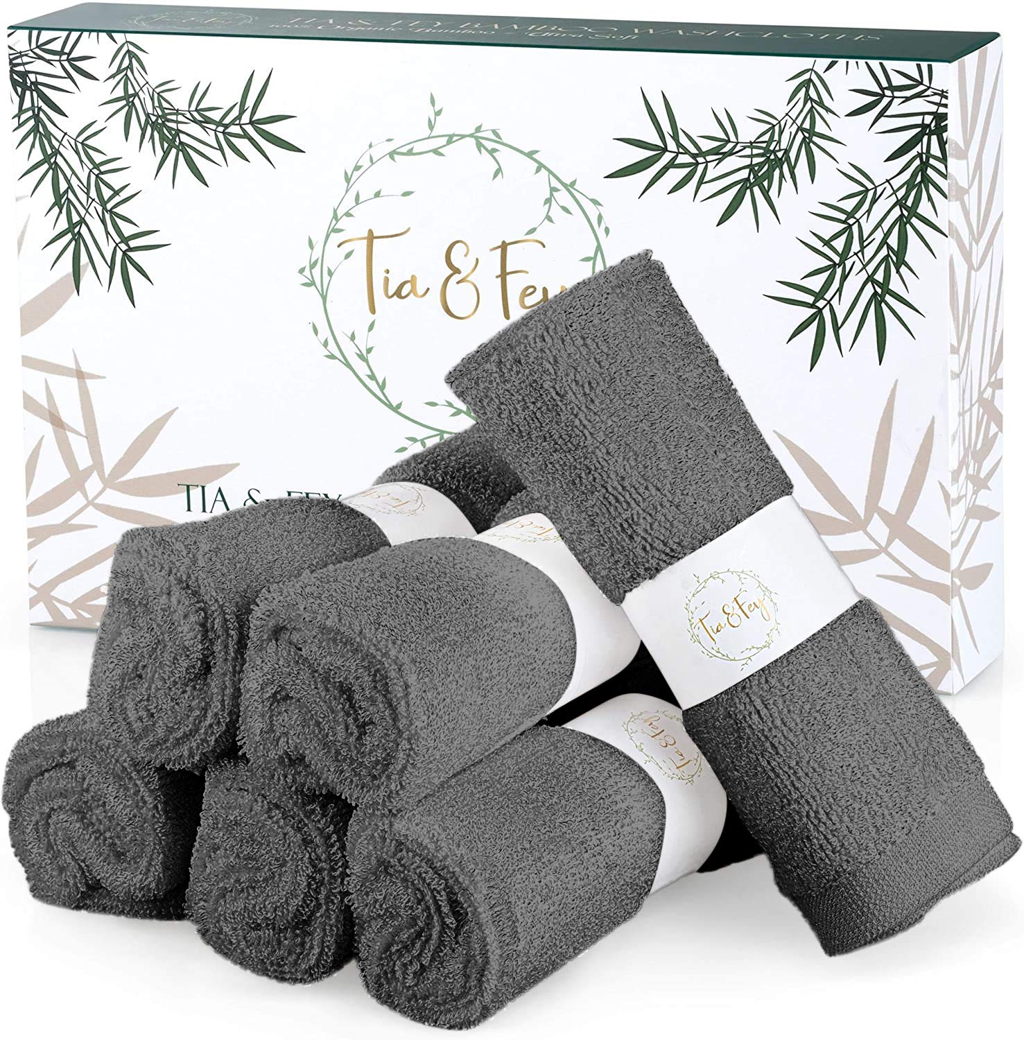Tia Fey Bamboo Face Cloth - Gentle on Skin Set