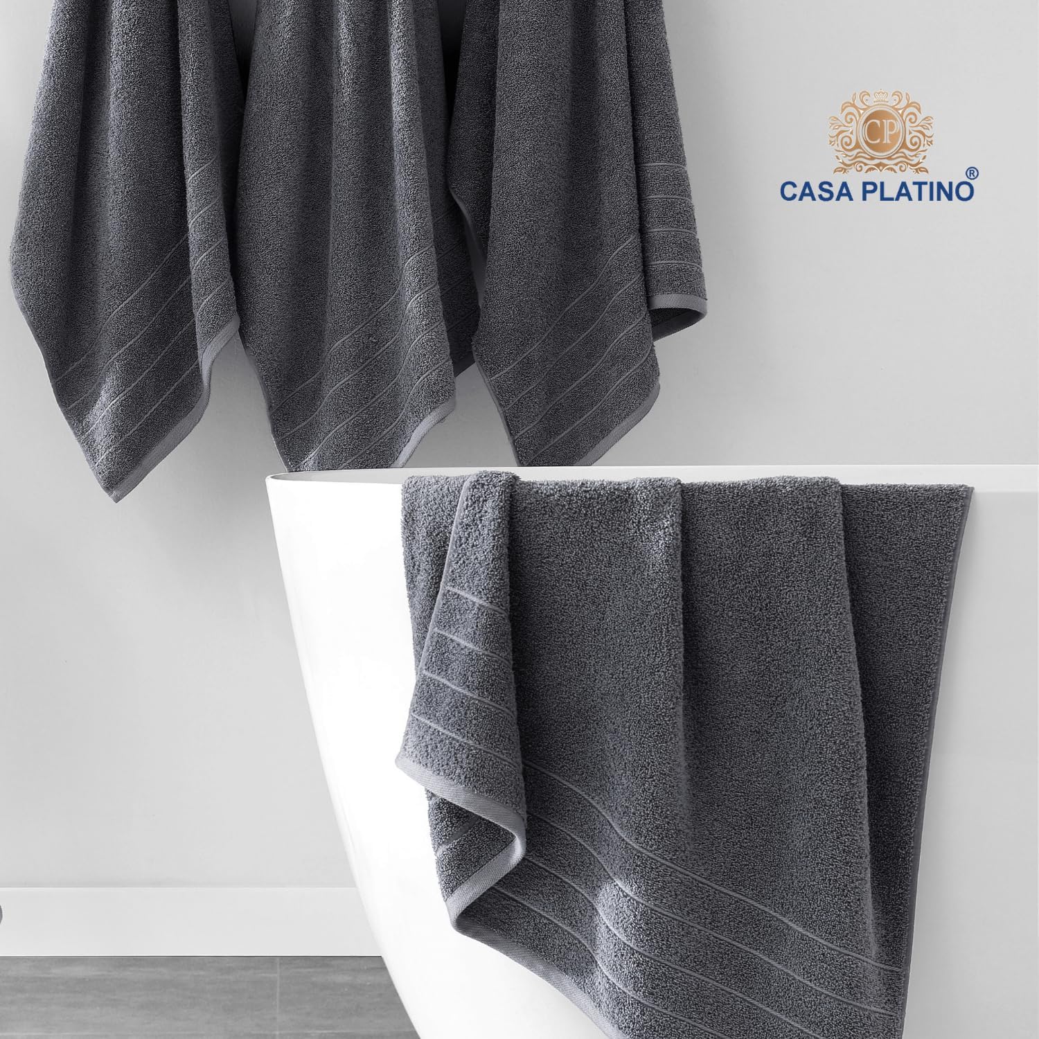 Casa Platino Bath Towels Set 18-Piece Premium Cotton Set