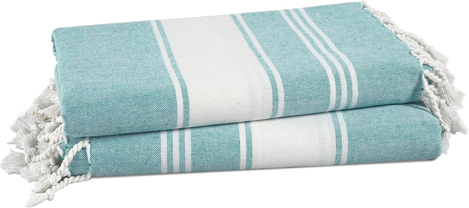 Stylish OversizedHunter Green Beach Towels