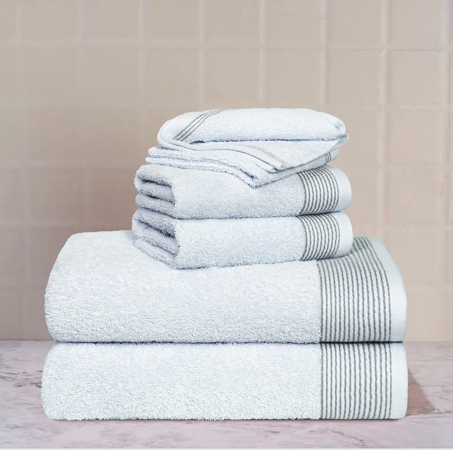 Beli Belizzi Home 6pcs Ultra Soft Cotton Towels Set