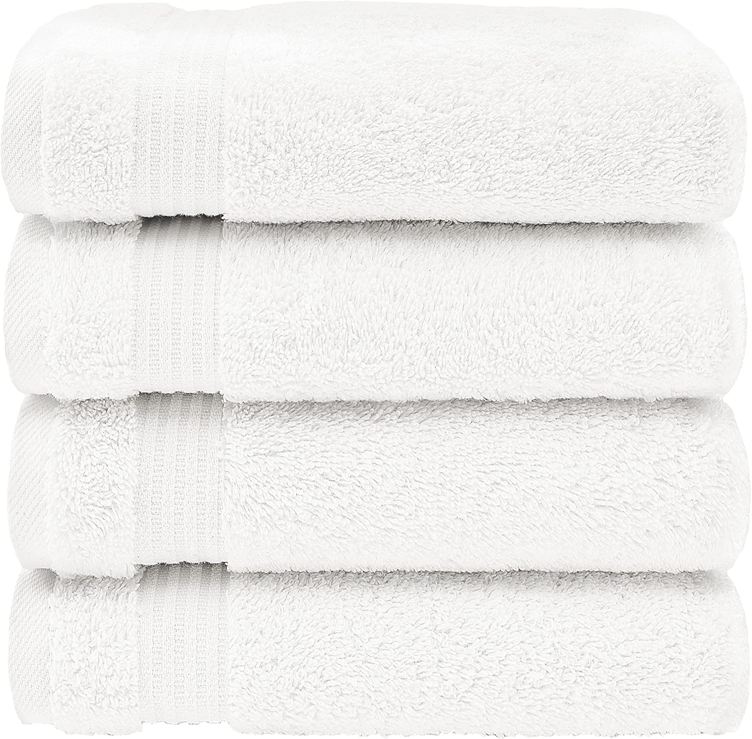 American Veteran 4-Piece Turkish Cotton Hand Towels Set