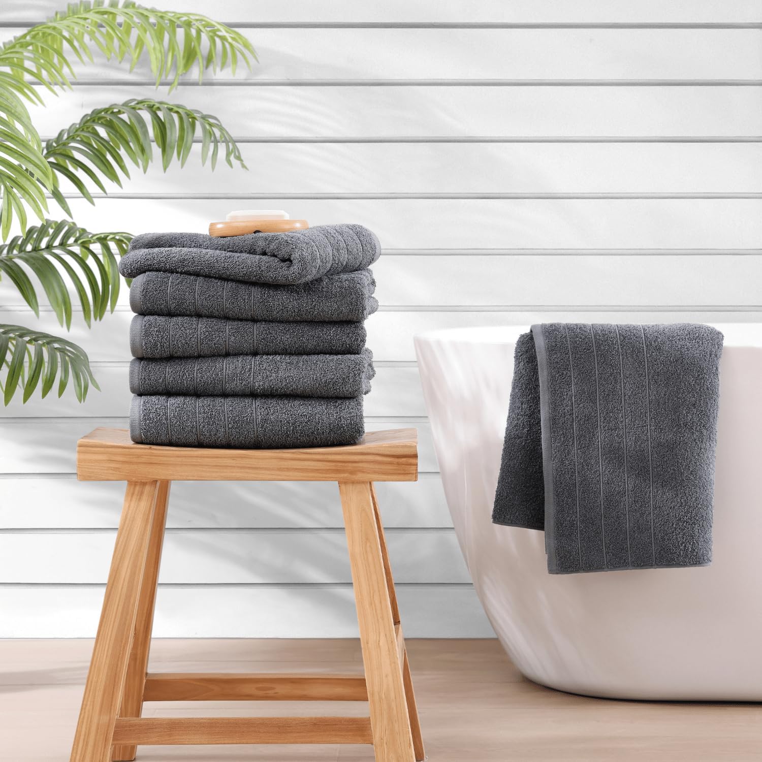 Luxurious Evolution 6-Pack Medium Cotton Towels