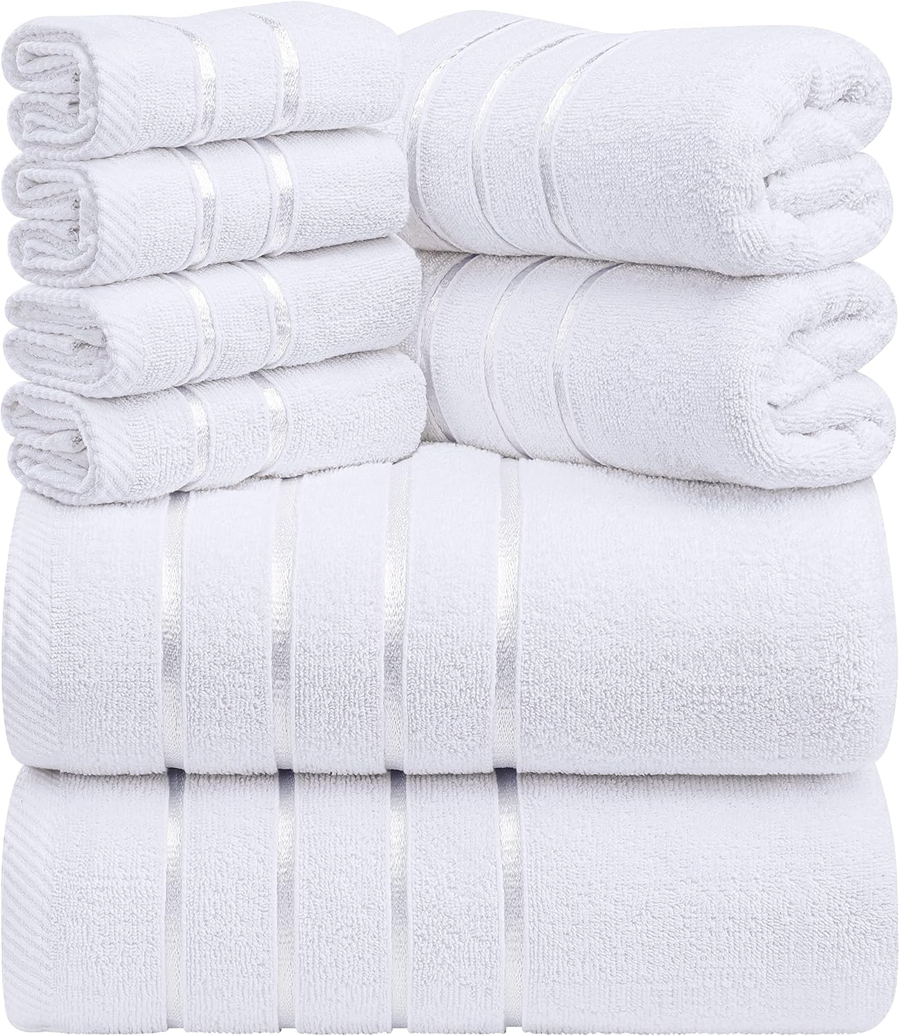 Utopia 8-Piece Luxury Towel Set