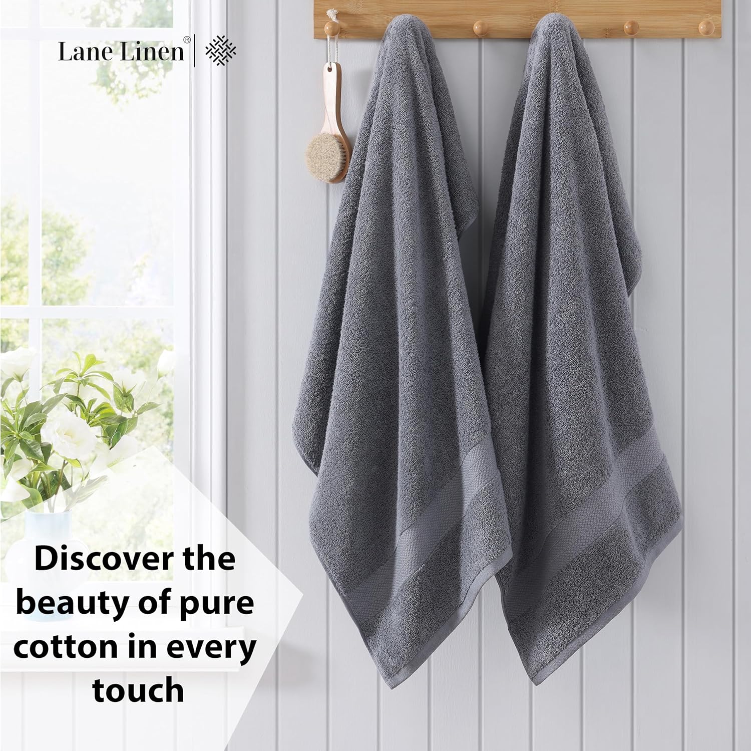 Luxury Extra Large 35x66 Bath Towels by Lane Linen - 35x66 inch