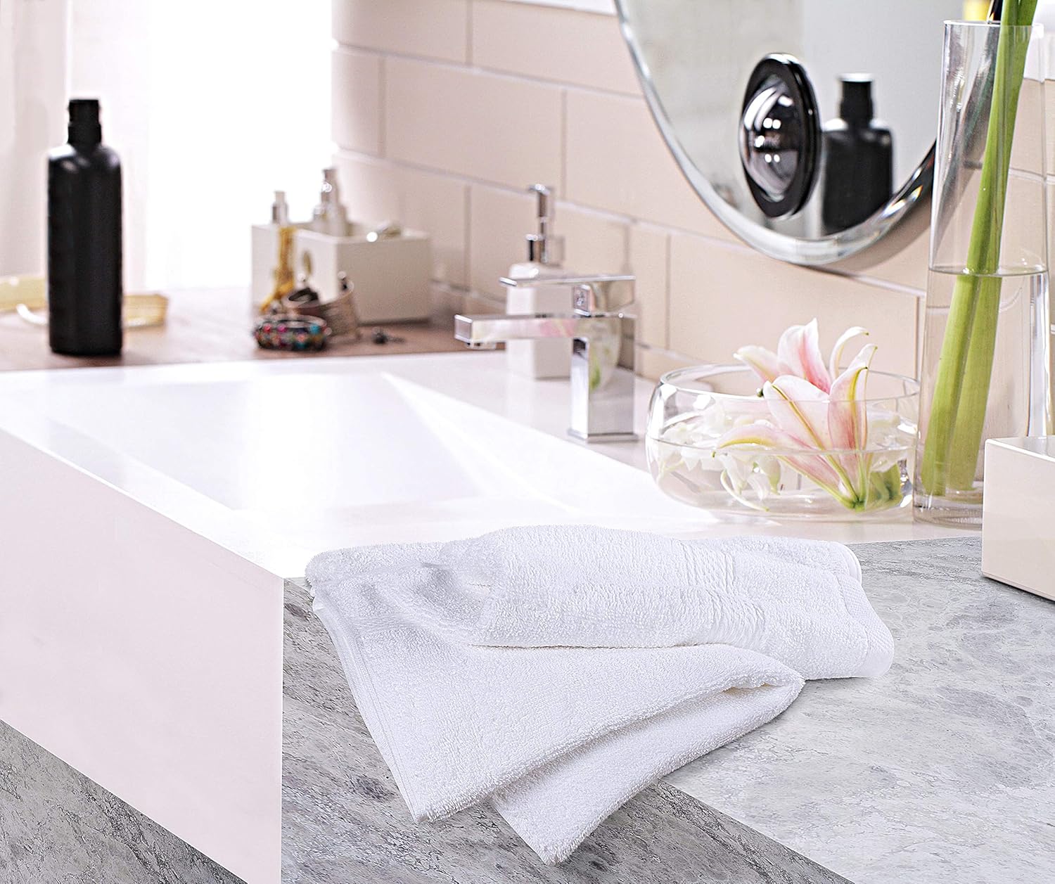 Utopia Towels 6 Pack Premium Hand Towels Set 1