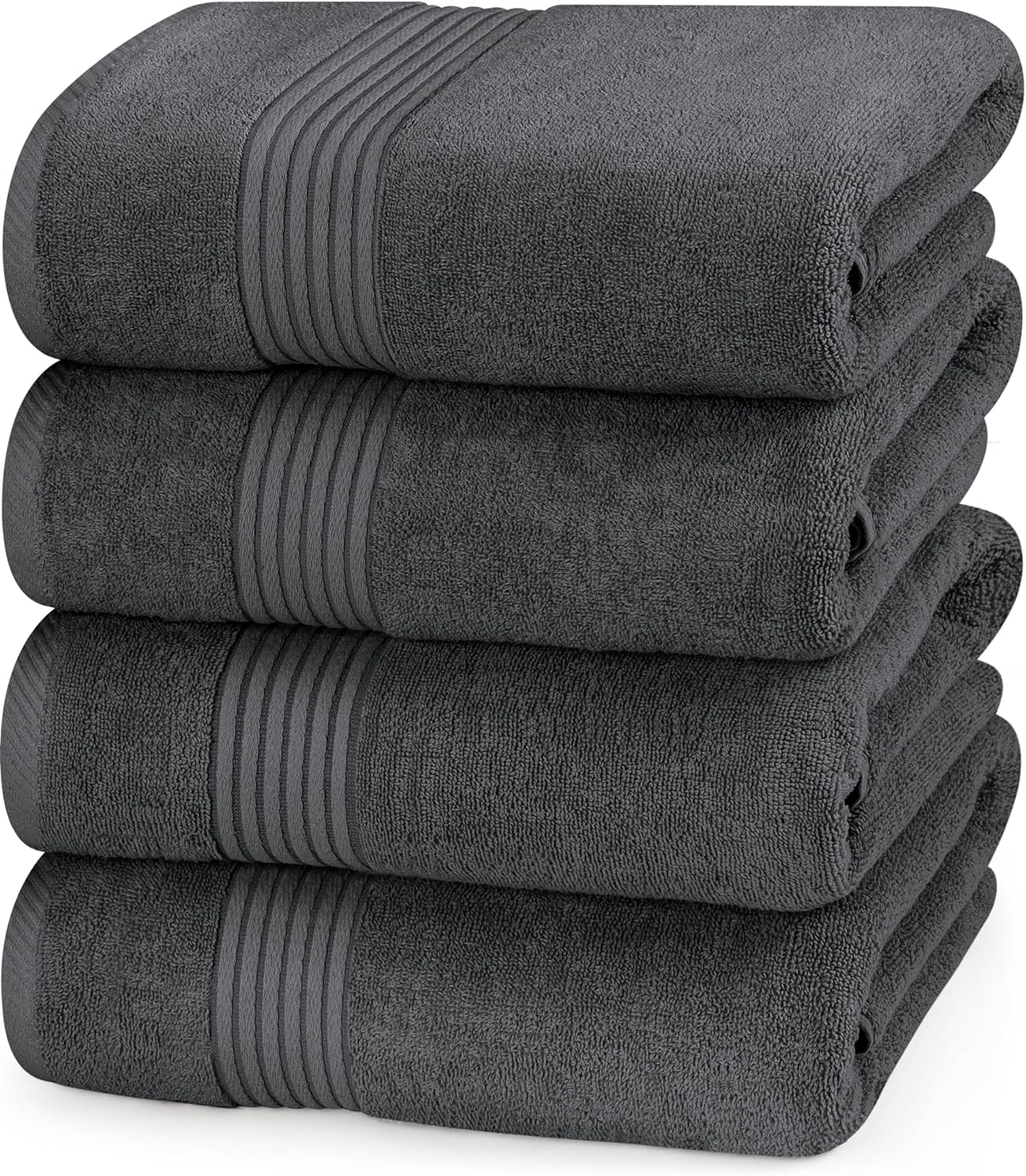 Utopia 4-Pack Bath Towels Set - Soft Dry and Functional