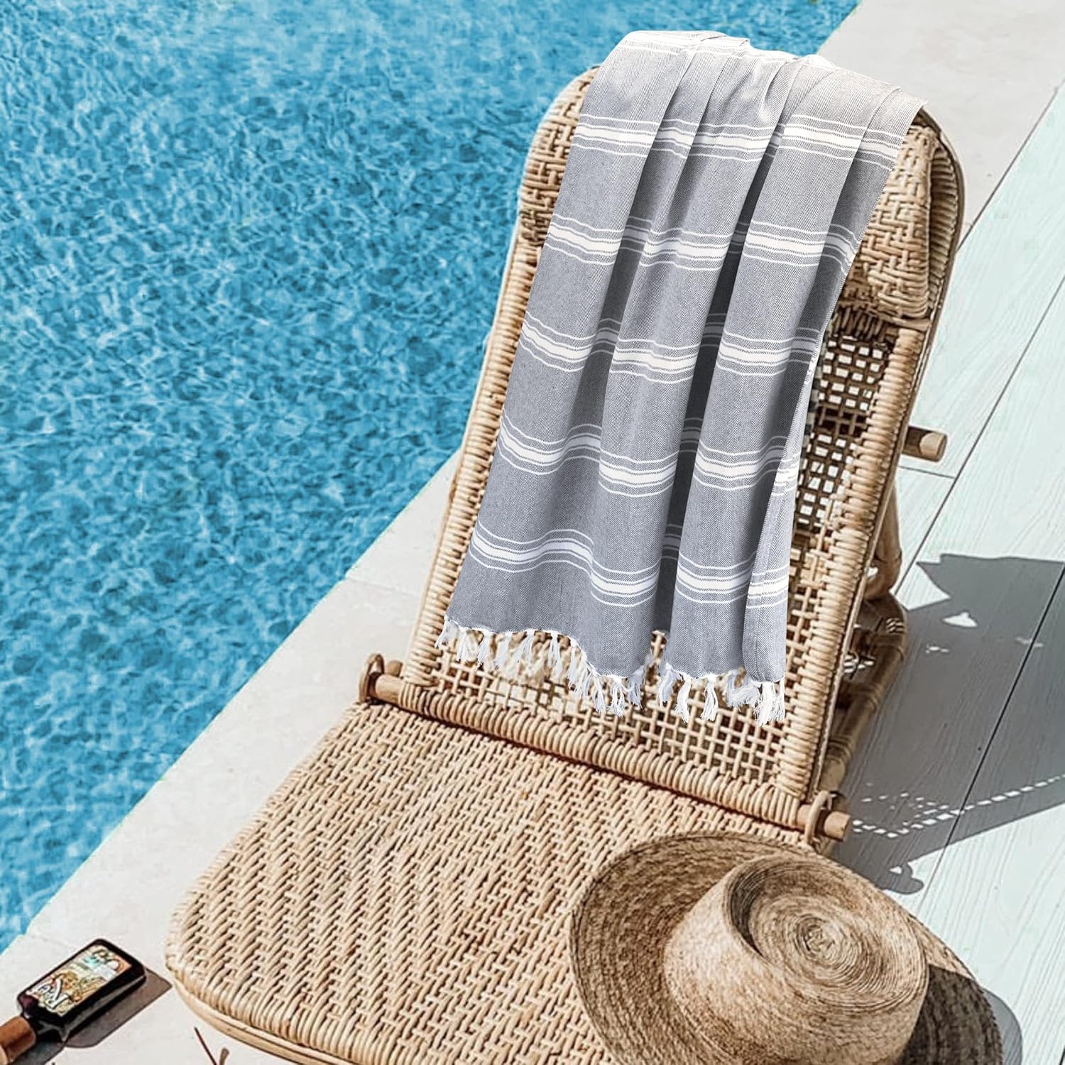 Bleachable Cotton Beach Towels