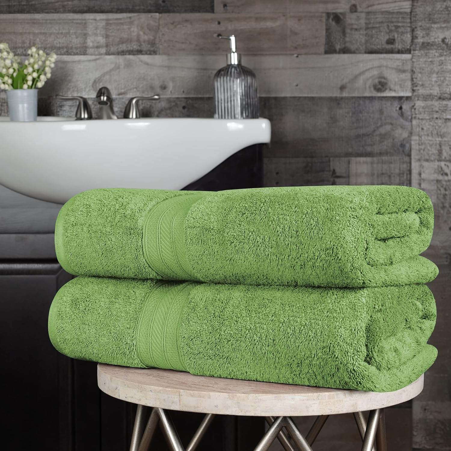 Luxury 100 Combed Cotton Bath Set