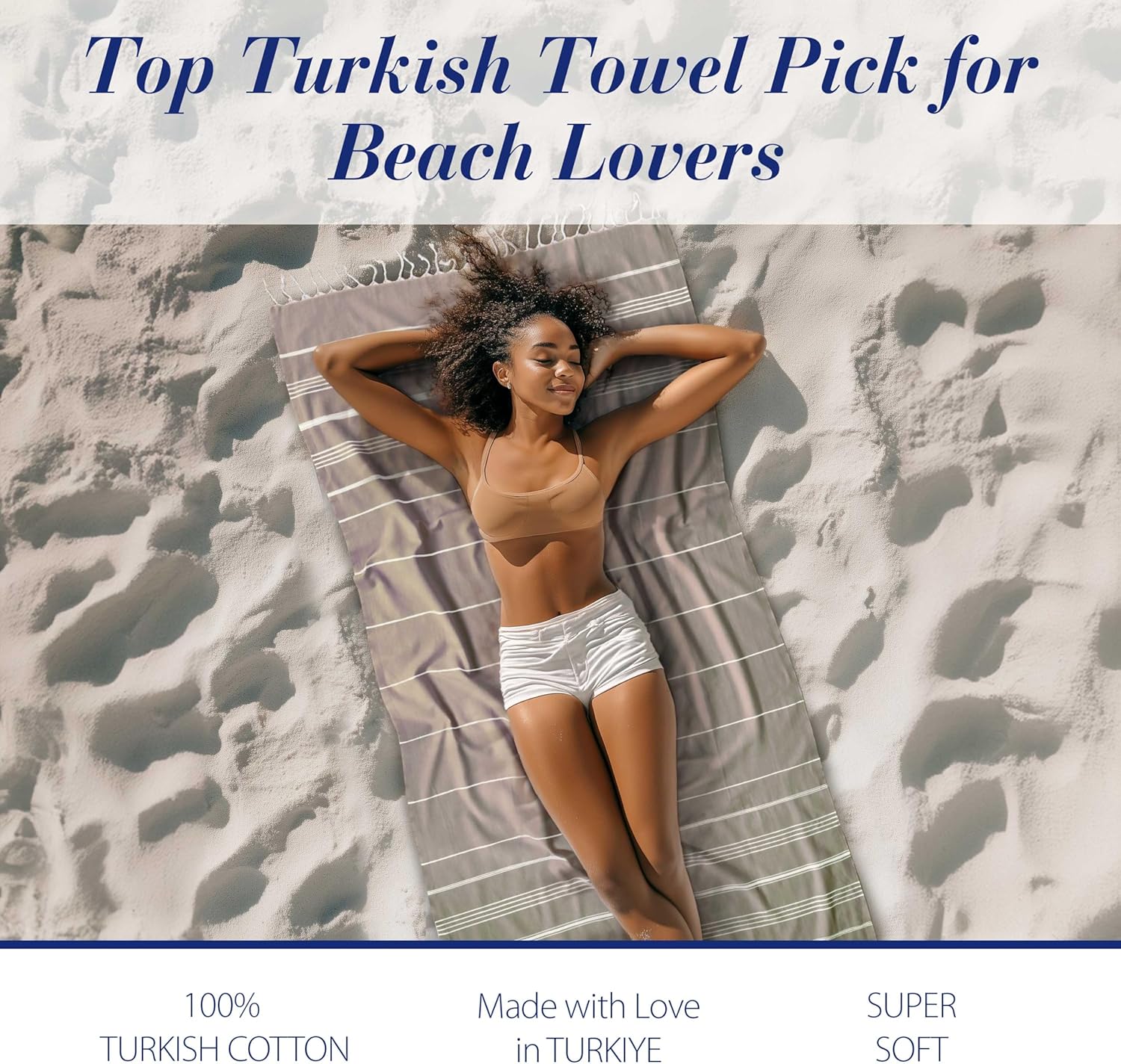 Cacaca Lightweight Beach Towel