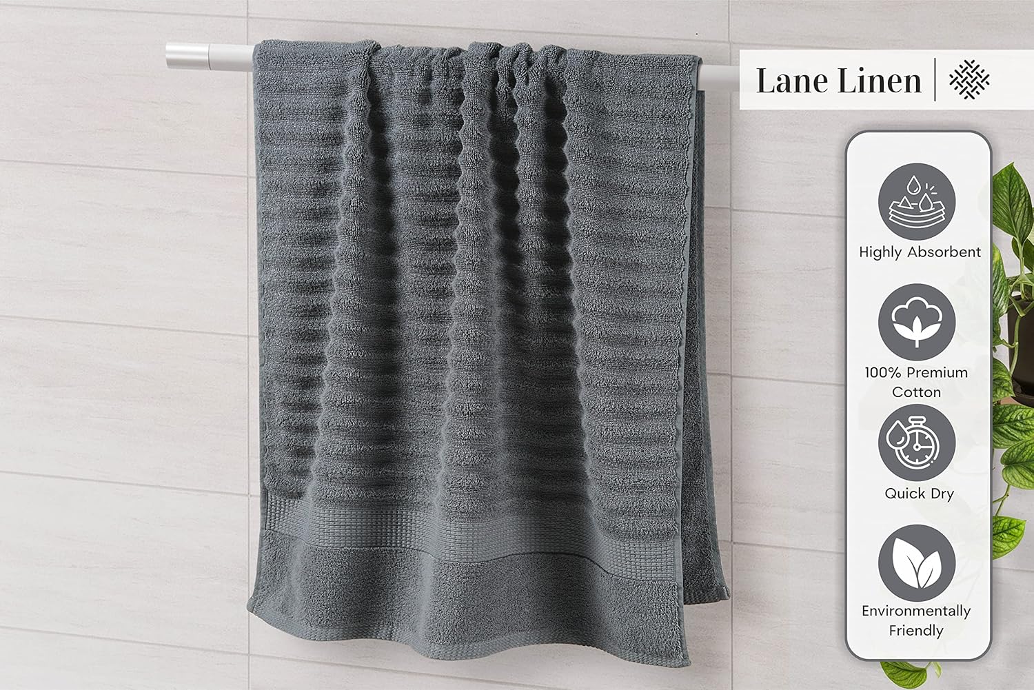 Top-rated Premium Cotton Bath Towels Set for Home