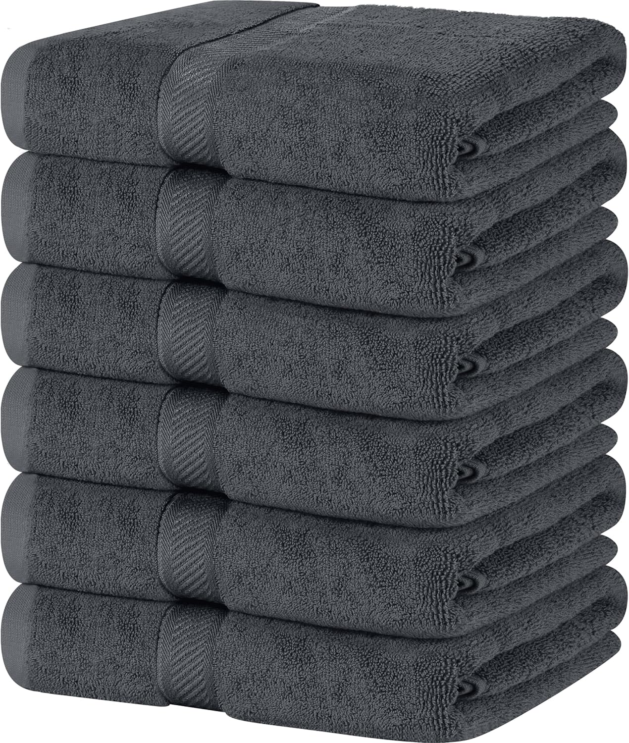 Utopia Bath Towels Set - 6 x 24x48 Soft Absorbent