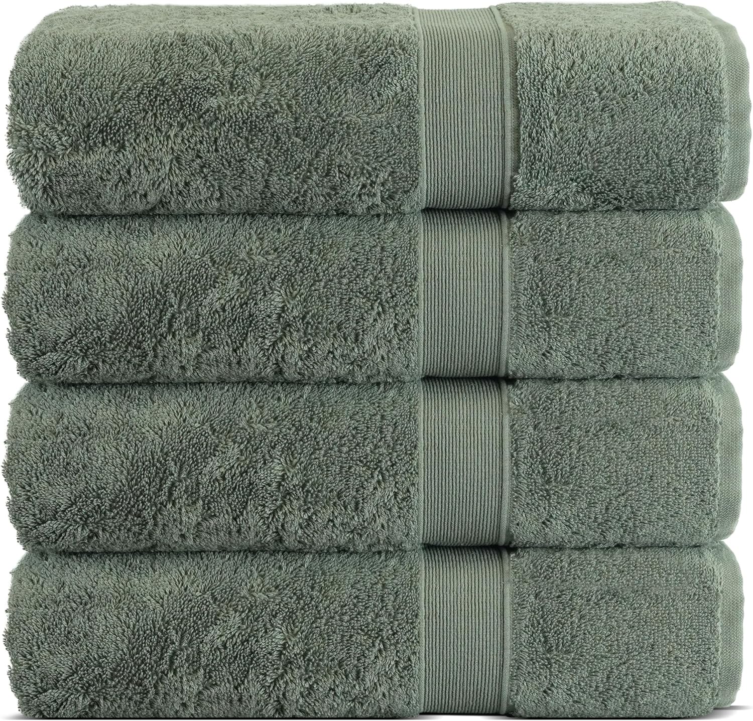 Luxury Hand-Tiled 100 Turkish Cotton Bath Towels