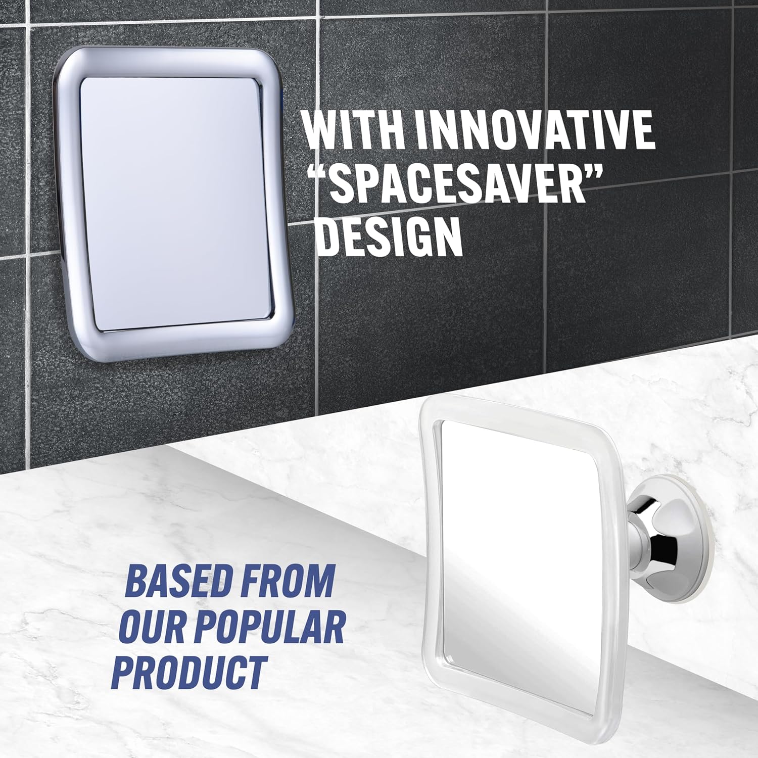 MirrorVana Travel Shower Mirror