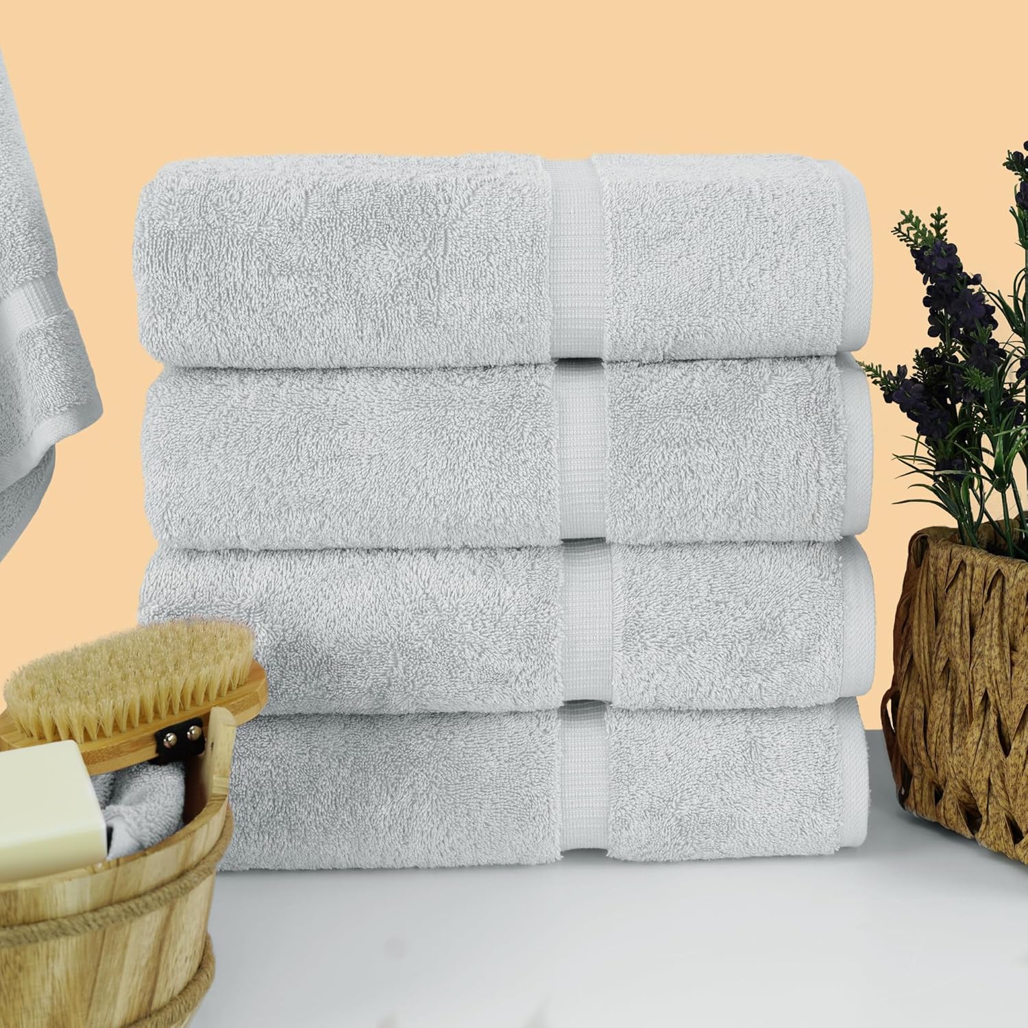 Discover Luxury at Chakir Turkish Linens 100 Cotton Premium bath Towels