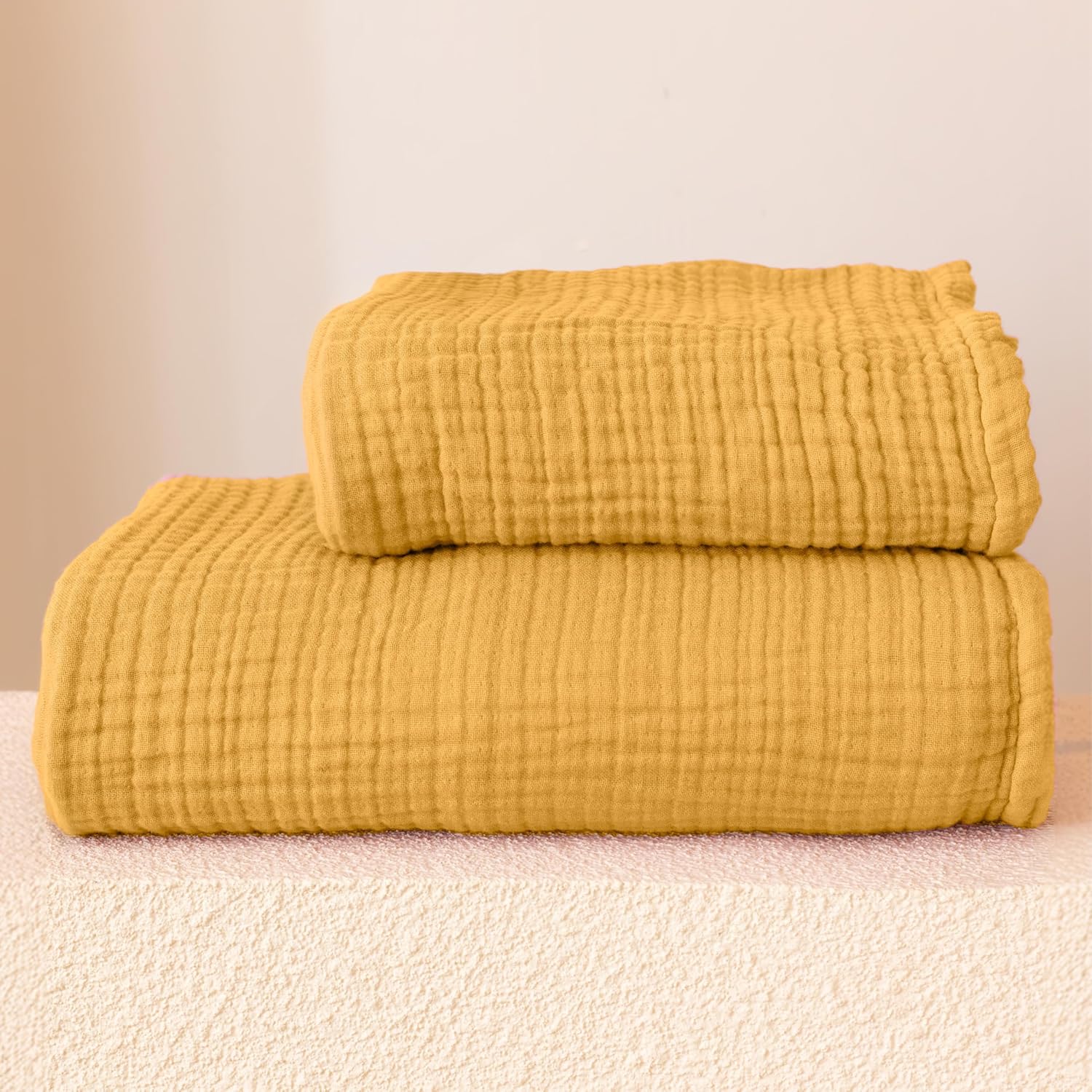 Viva Maison Muslin Towels Luxury Fast-Drying Thin Bath Towels
