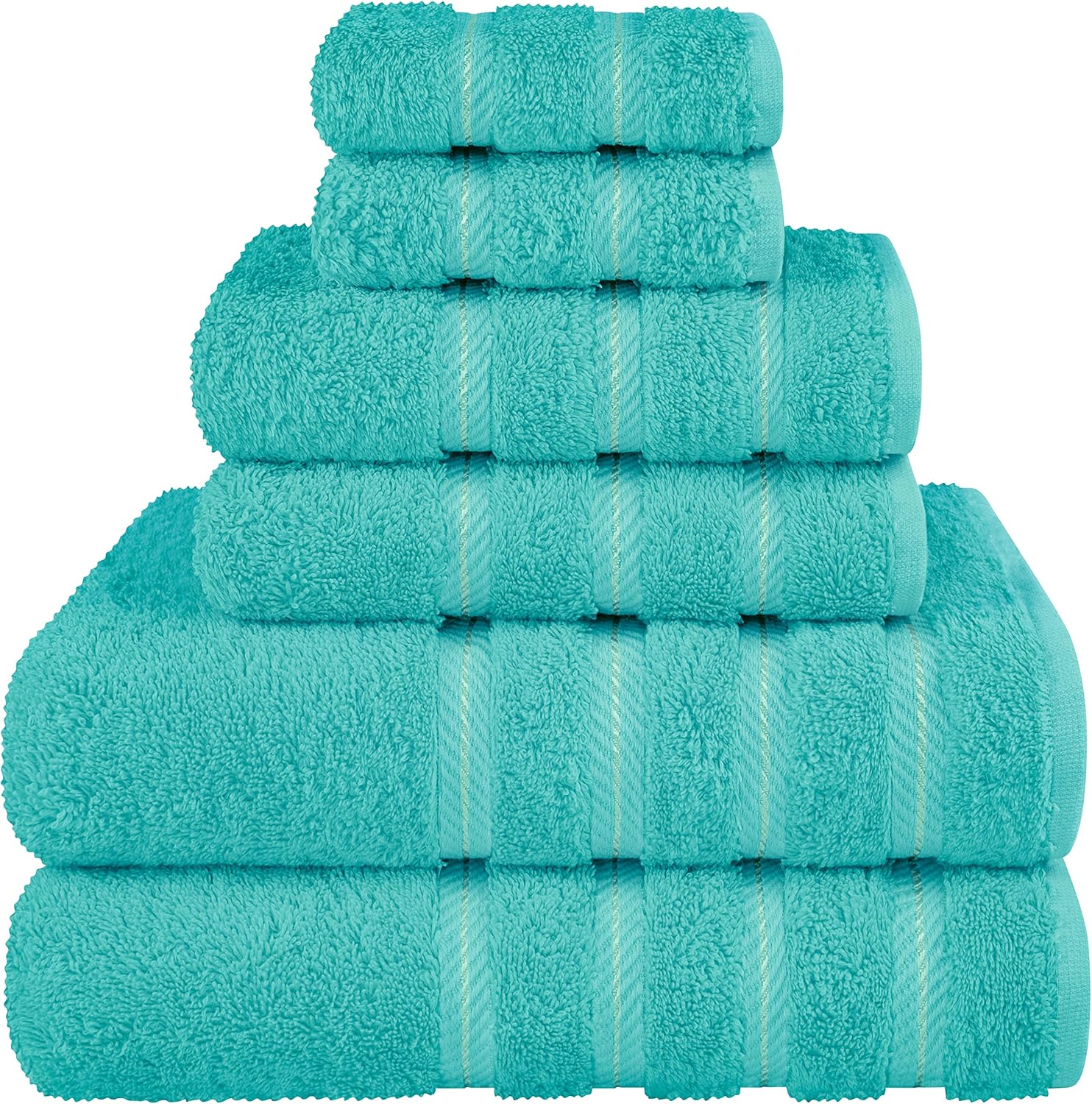 American Soft Linen Luxury 6-Piece Cotton Towel Set for Bath Beyond