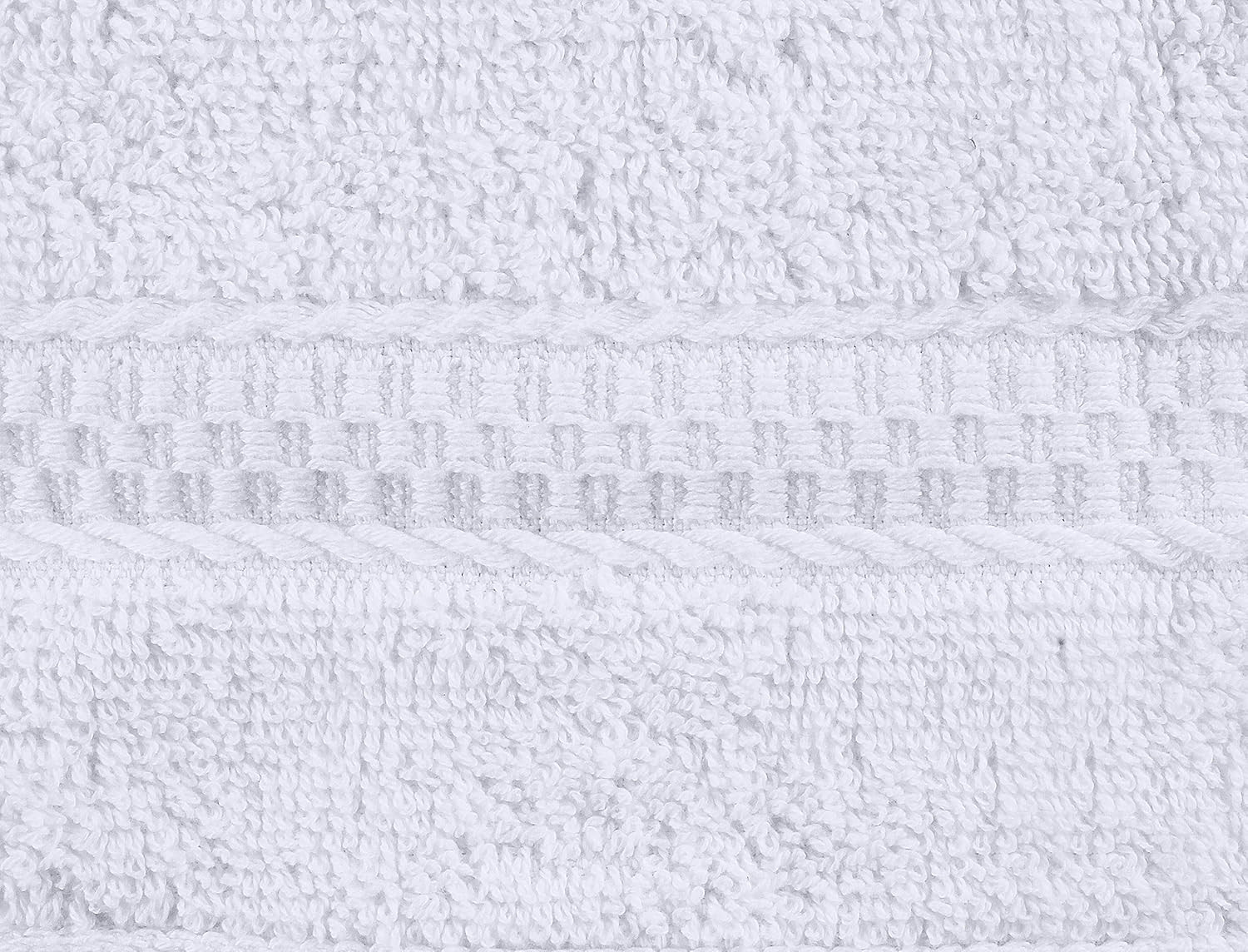 12-Piece Premium Washcloth Set 100 Cotton