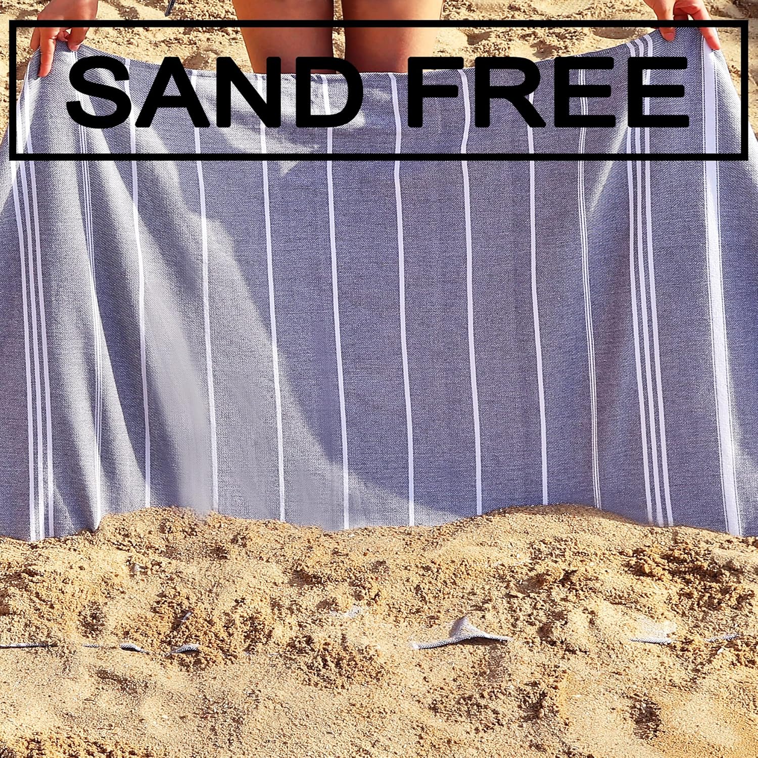 Oversized Beach Towels Quick-Dry Sand-Free