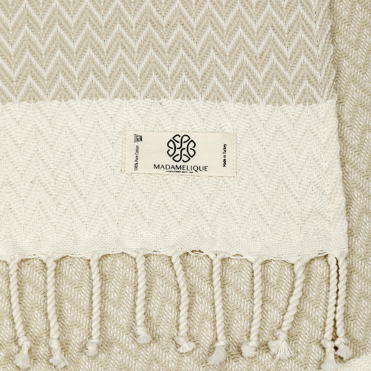 Vibrant Madamelique Hand Towels - Premium 100 Organic Cotton Set