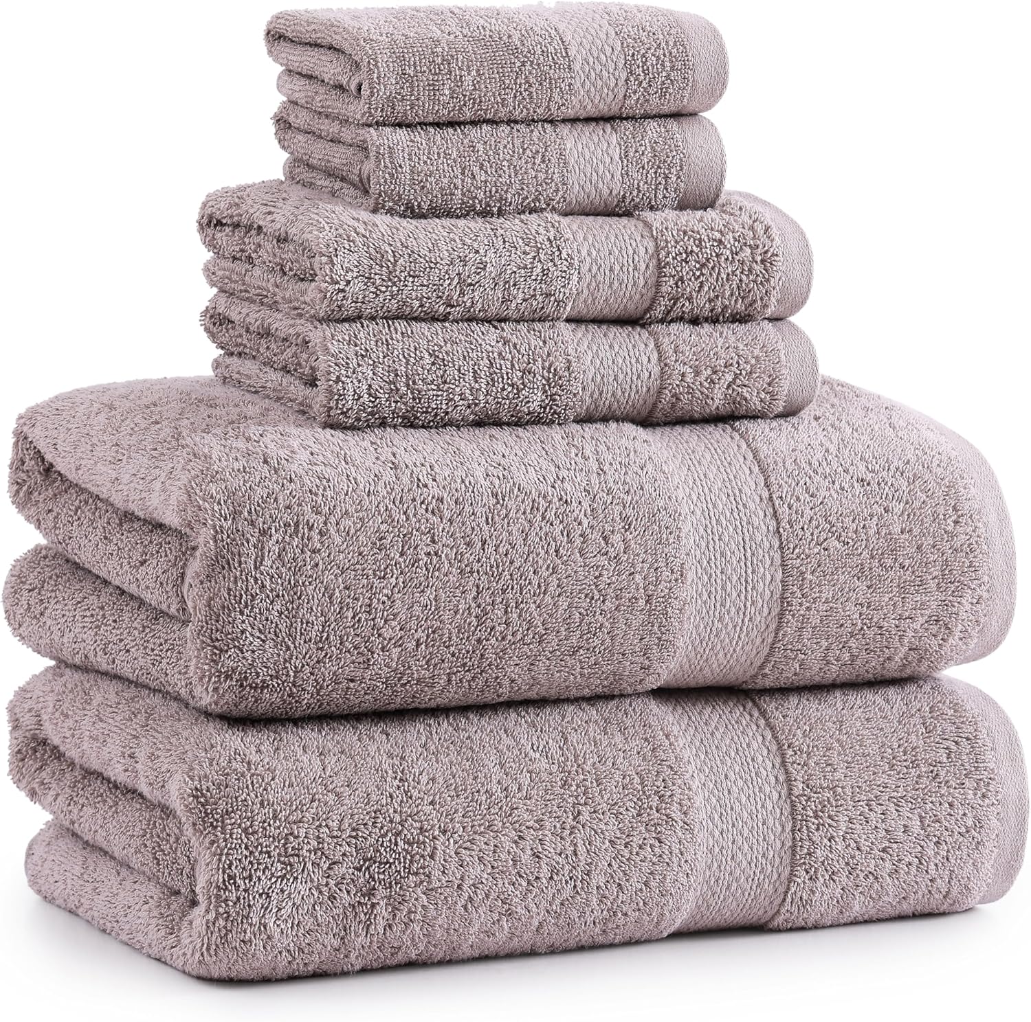 Luxury Cotton Towels Set for the Bathroom