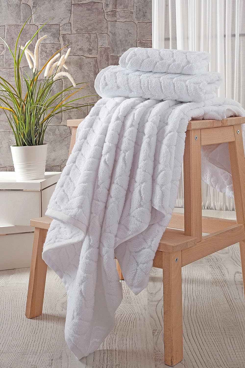 Luxury Turkish Cotton Towels Set