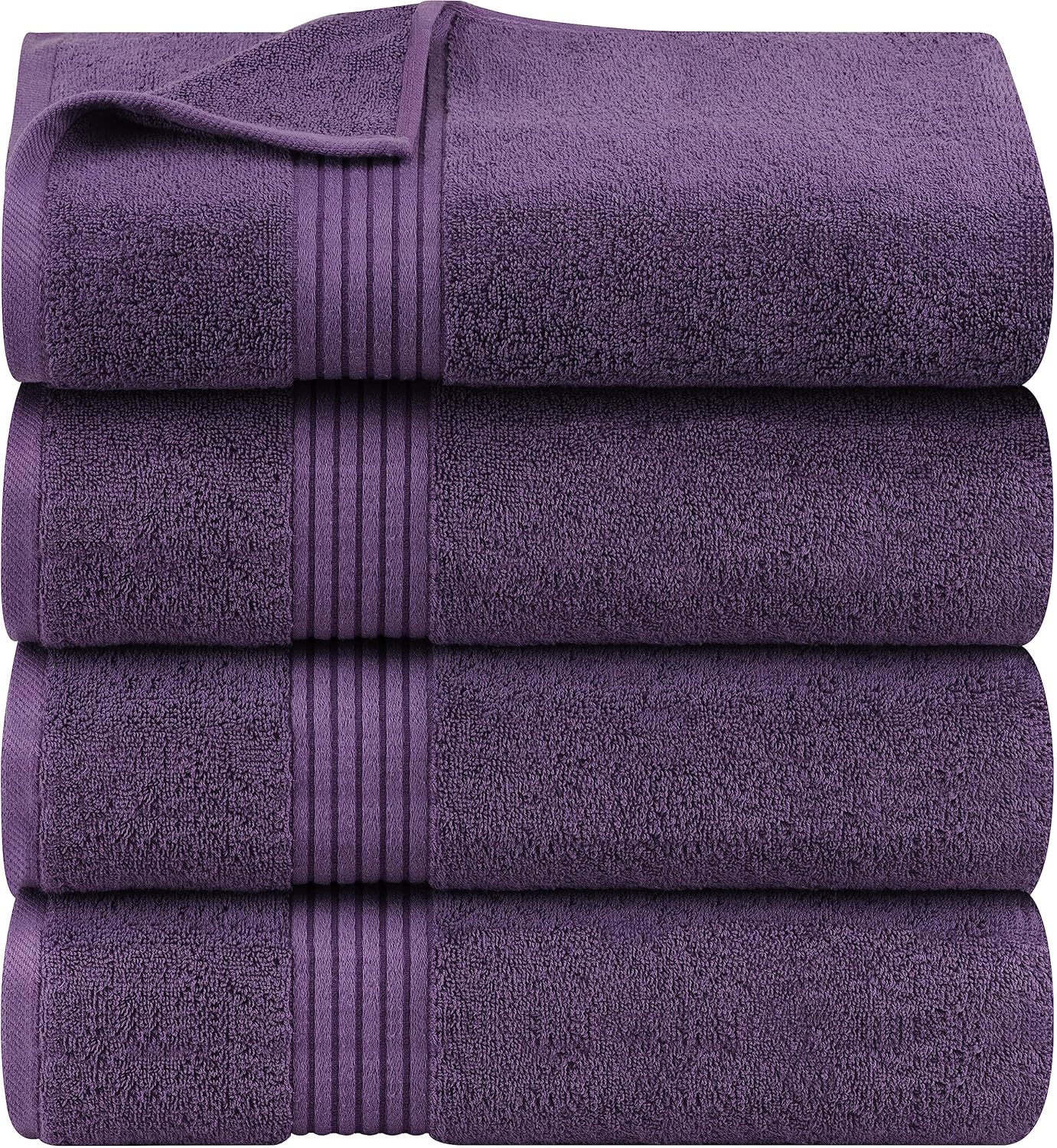Utopia Premium Cotton Bath Towels Set 27x54